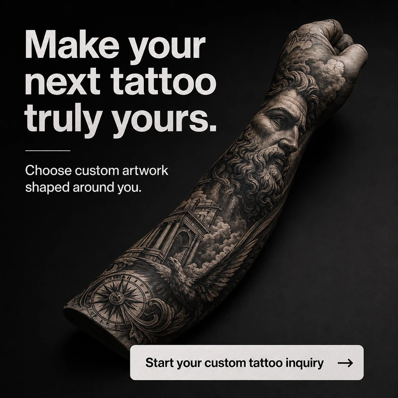 Make your next tattoo truly yours.