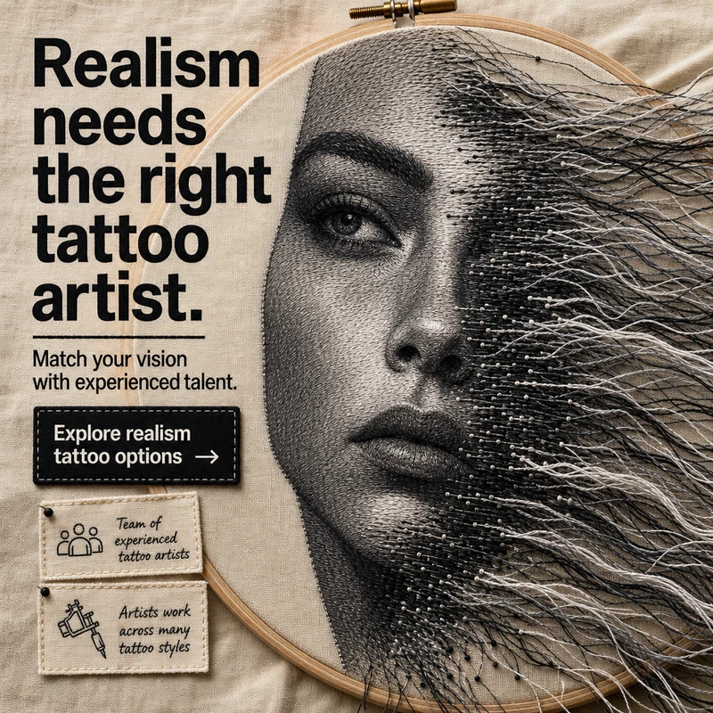 Realism needs the right tattoo artist.