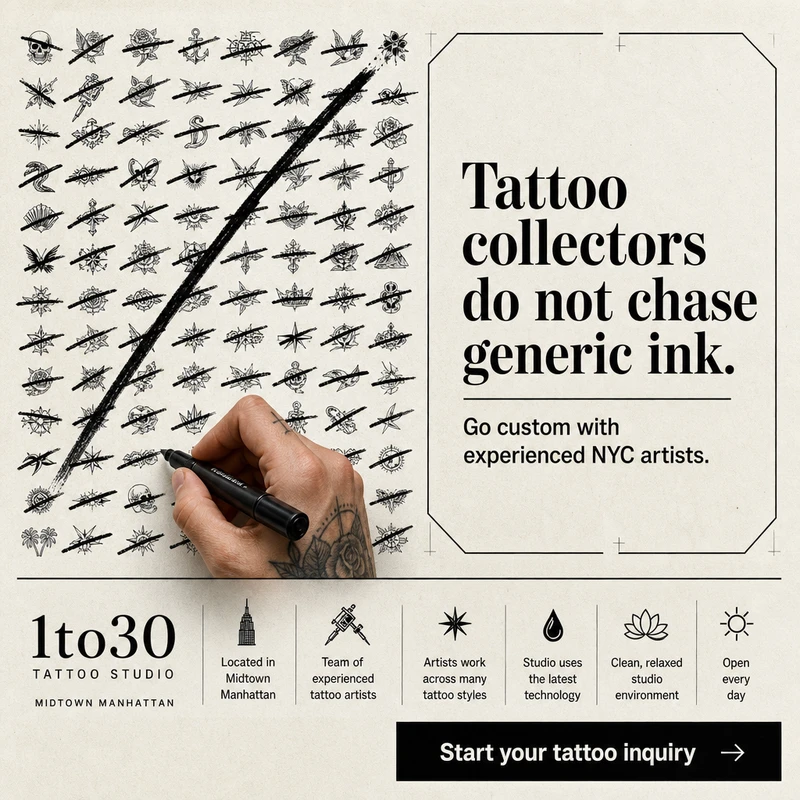 Tattoo collectors do not chase generic ink.