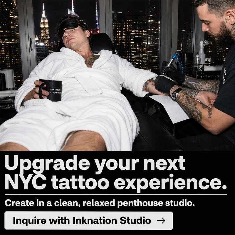 Upgrade your next NYC tattoo experience.