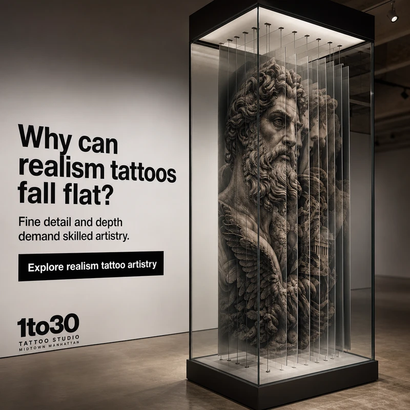 Why can realism tattoos fall flat?