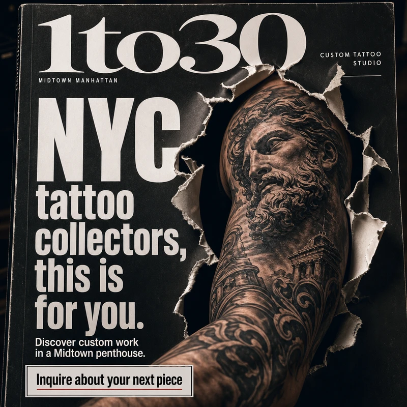 NYC tattoo collectors, this is for you.