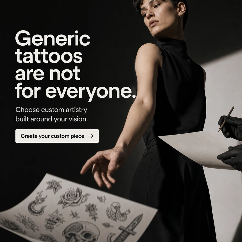 Generic tattoos are not for everyone.