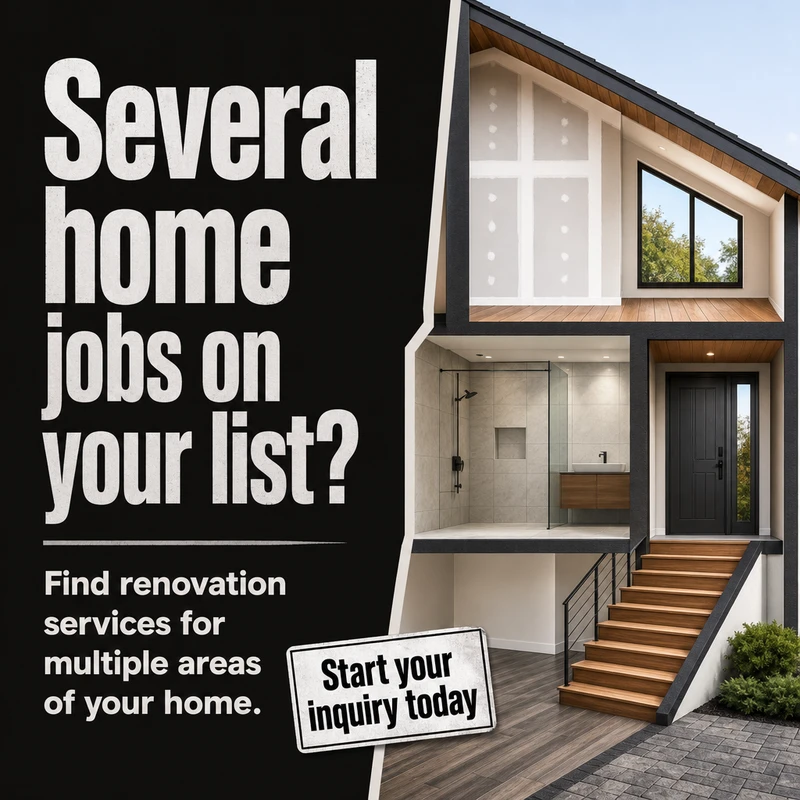 Several home jobs on your list?