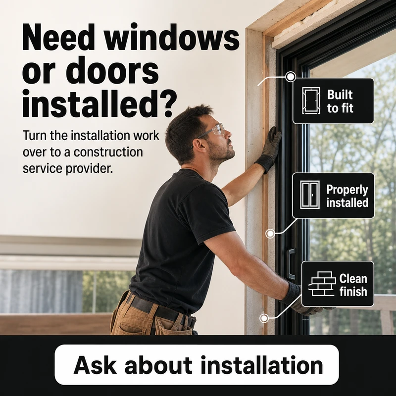 Need windows or doors installed?