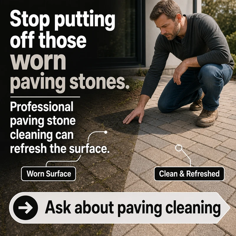 Stop putting off those worn paving stones.