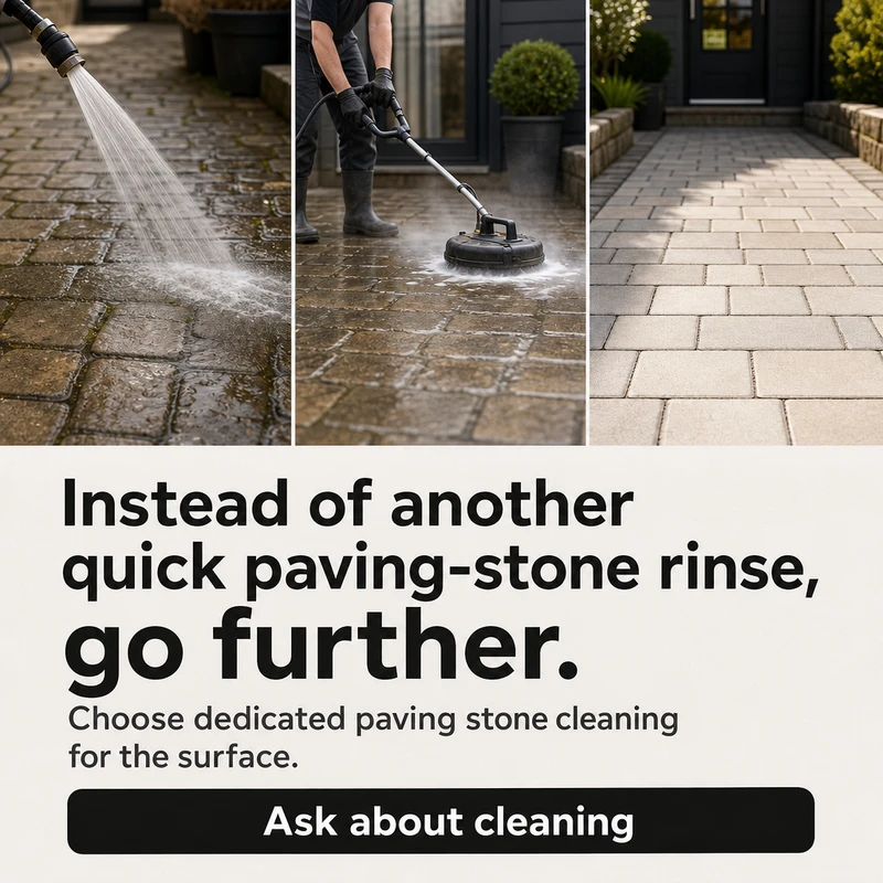 Instead of another quick paving-stone rinse, go further.