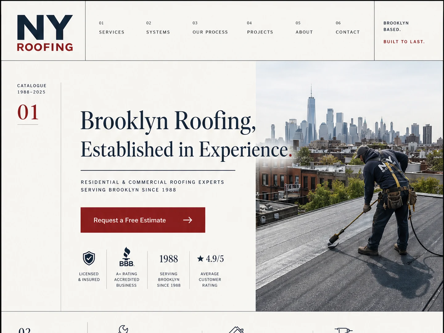 Established Brooklyn Roofing — Brooklyn Roofing, Established in Experience.
