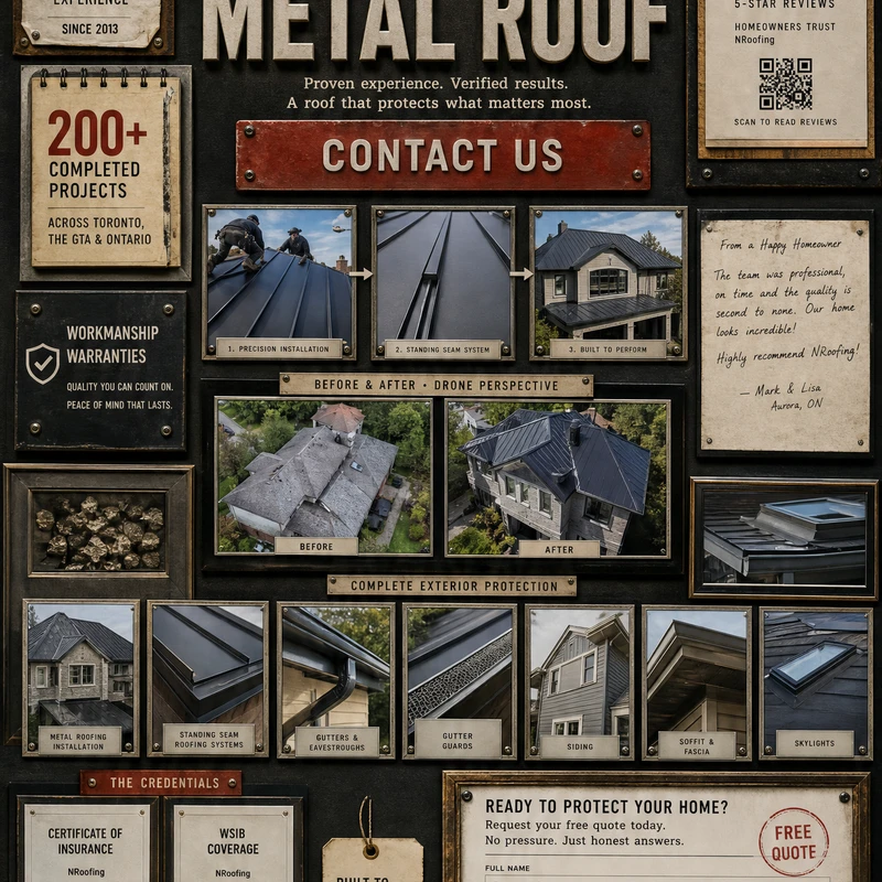 Stop settling on roof quality.