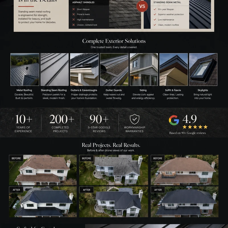 Think beyond the roof panels.
