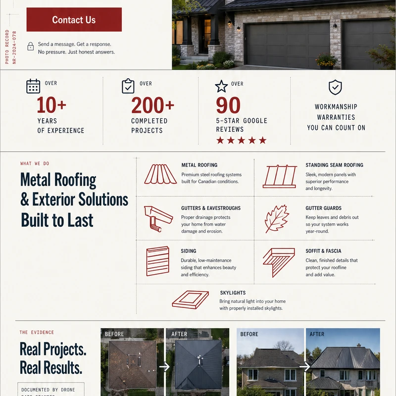 Serious about upgrading your roof?