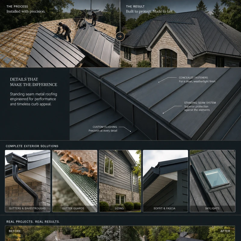 Not into shortcuts on your metal roof?